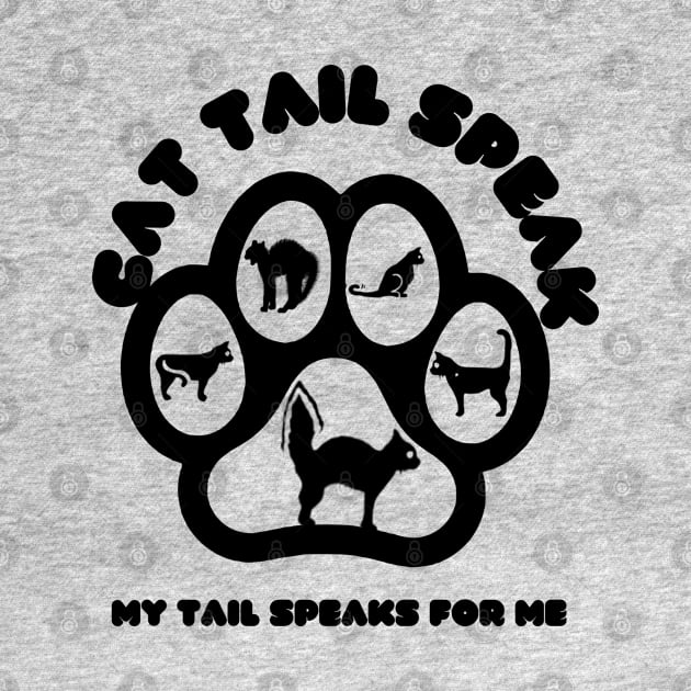 cat tail speak by ShopColDigital